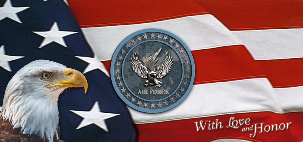 P 411 With Love And Honor Air Force